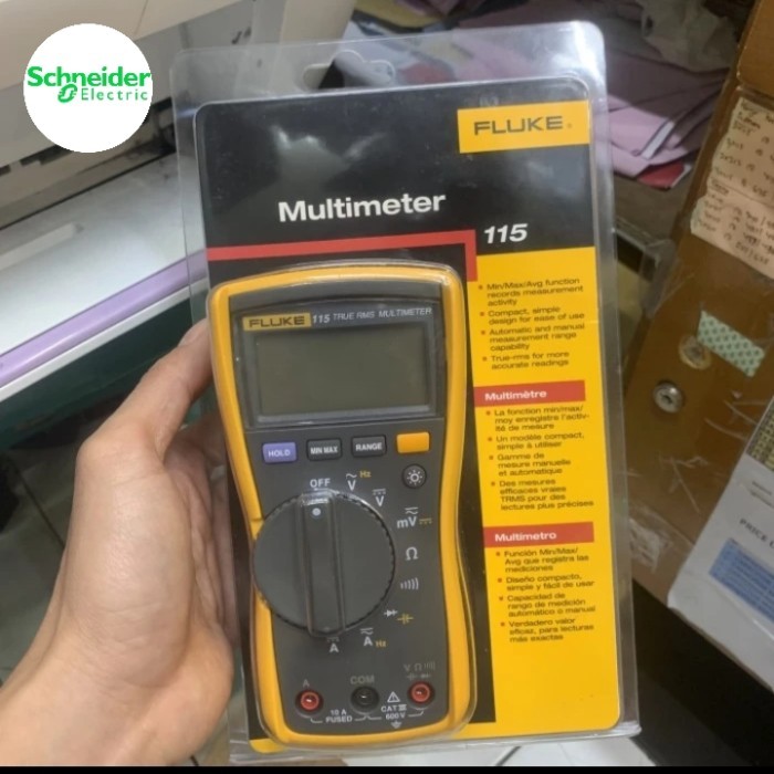 Jual Jual Fluke 115 True Rms Multitester Multimeter Original | Shopee ...