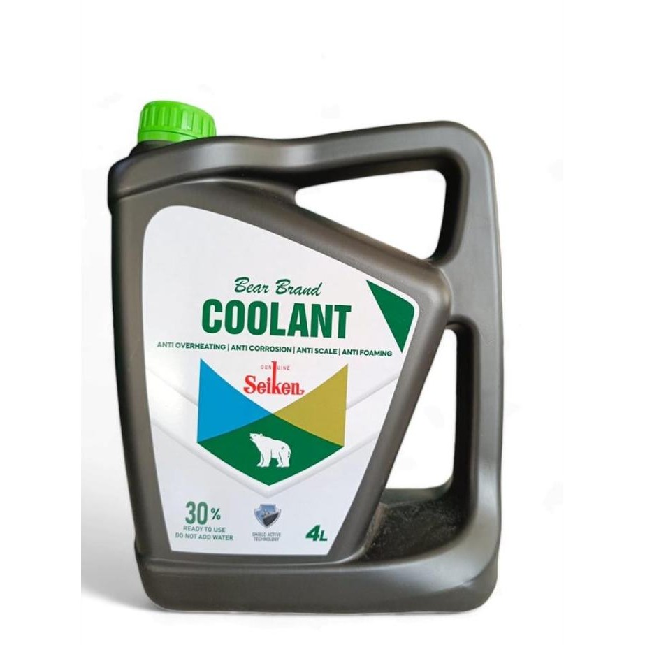 Jual Air Radiator Coolant 30% Mobil Seiken Japan Hijau 4 Liter OEM ...