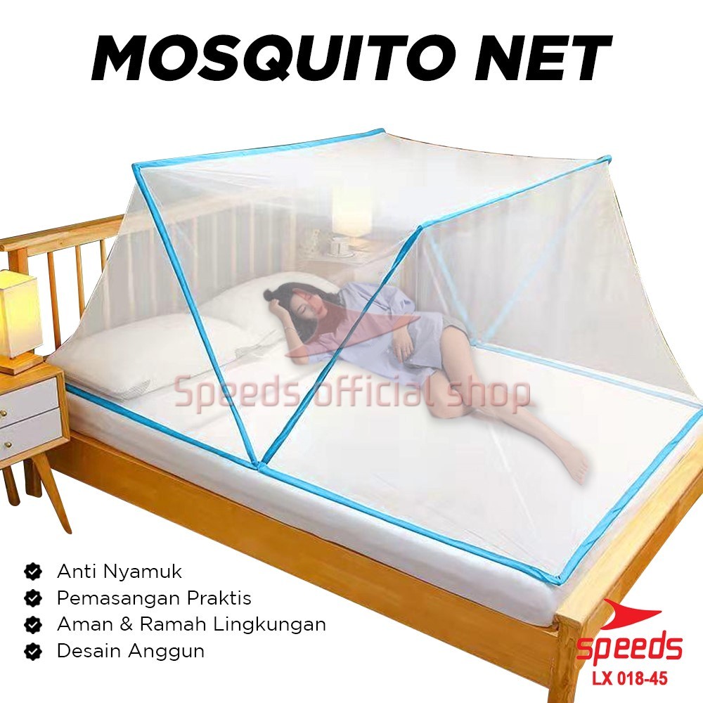 Jual SPEEDS Kelambu Bayi Lipat Kelambu Kotak Kelambu Tidur Anti Nyamuk