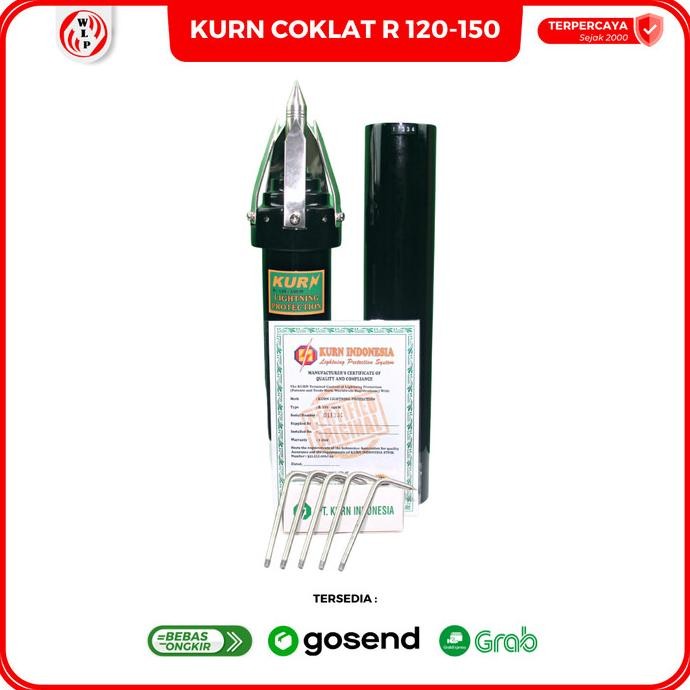 Jual PENANGKAL PETIR KURN R150 Air Terminal / ANTI PETIR ELEKTROSTATIS ...