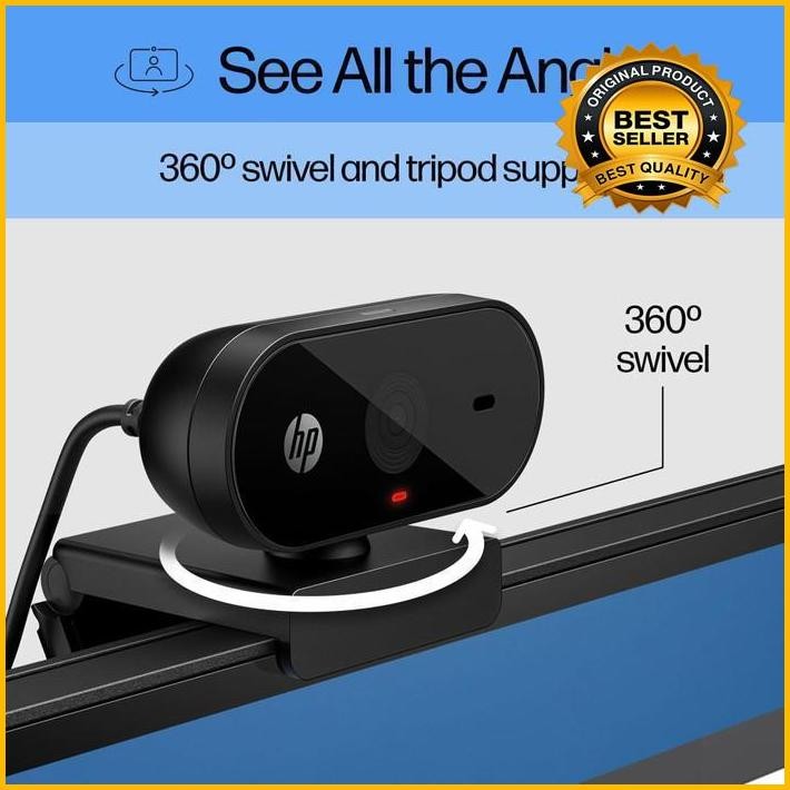 Jual Hp 320 Webcam Full Hd With Integrated Mic - Garansi Resmi Termurah ...