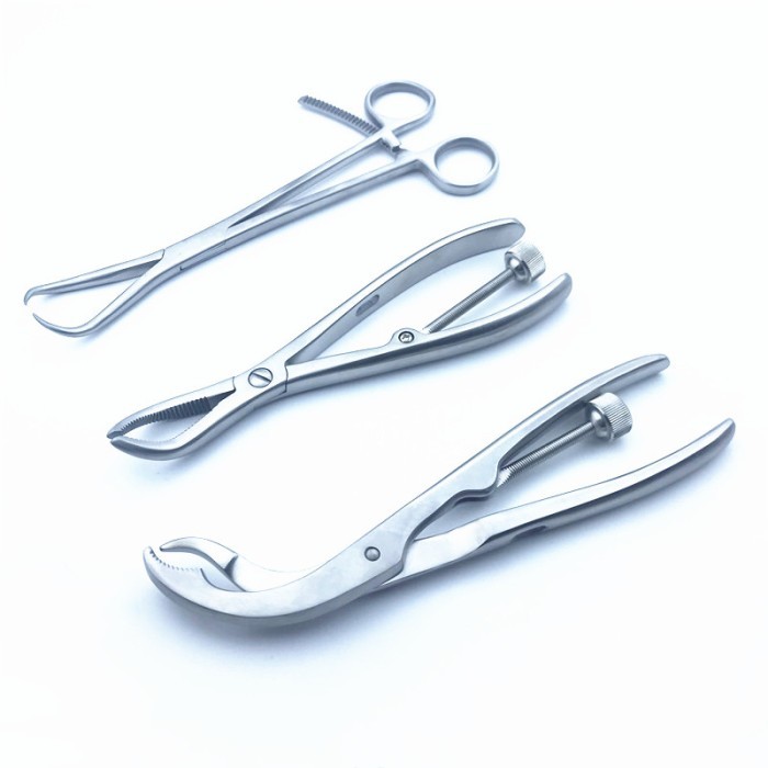 Jual 3pc/set Bone Reduction Forceps Bone holding Forceps kit ...
