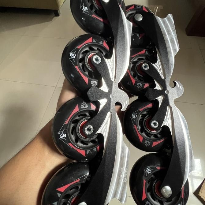 Jual frame set sepatu roda lepasan flying eagle falcon 4x80mm | Shopee ...