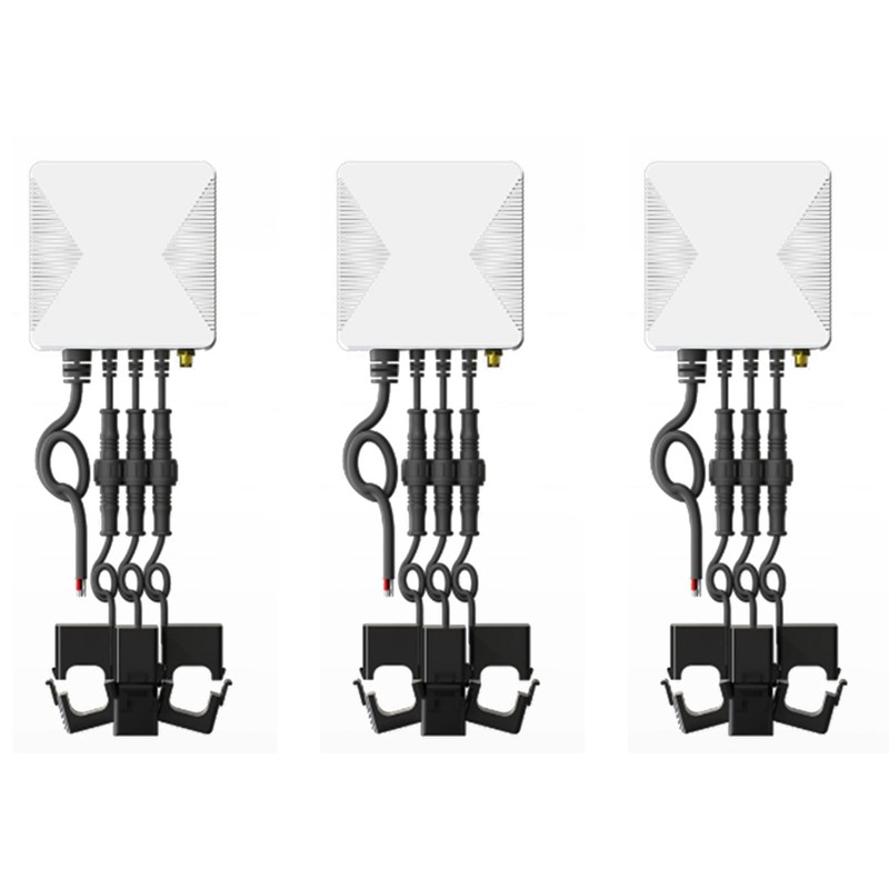 TUYA 3 Phase WiFi Energy KWH Meter 80A 120A Clamp Transformateur de