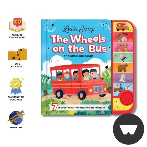 Jual North Parade Publishing - 7 Button Sound Book: Wheels On The Bus ...