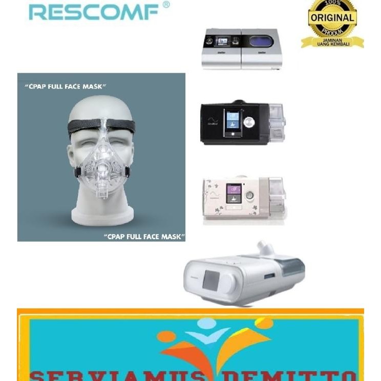 Jual Masker Cpap,Bipap,Niv Ventilator (Philips,Resmed,Weinmen Dll ...
