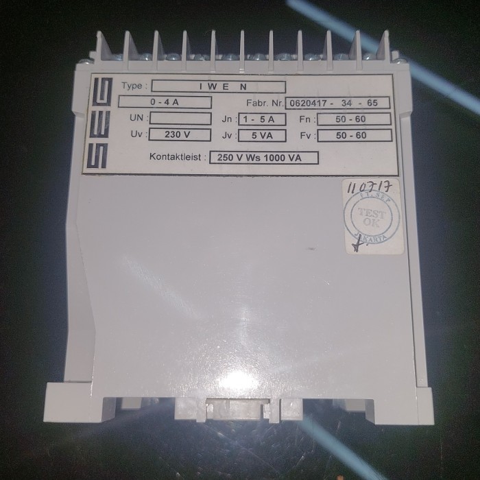 Jual Seg Iwe N Earth Fault Current Relay Genuine | Shopee Indonesia