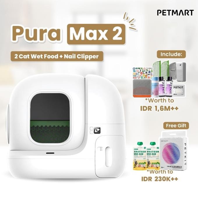 Automatische Kattenbak Purobot Ultra de Kattenbak met AI Camera