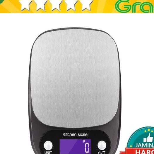 Jual Timbangan Dapur Makanan Roti Kue Tepung 10Kg Digital Gray | Shopee ...