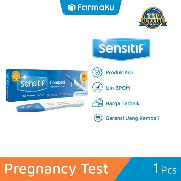 Jual Sensitif Compact Alat Test Kehamilan Instant - (Variasi) | Shopee ...