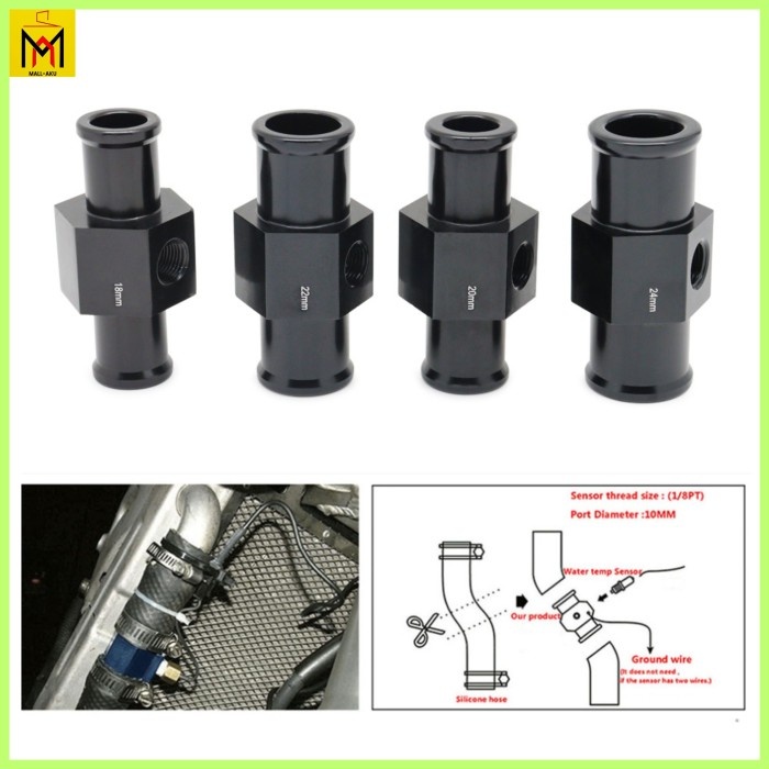 Jual ADAPTOR SENSOR TEMPERATUR SUHU SELANG TERMOMETER RADIATOR MESIN ...
