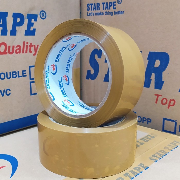 Jual lakban bening startape uk. 45mm x 100 yard ( 2 inch ) | Shopee ...
