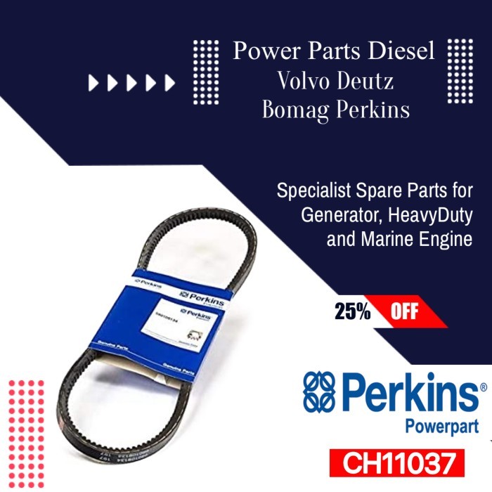 Jual CH11037 V-BELT PERKINS | Shopee Indonesia
