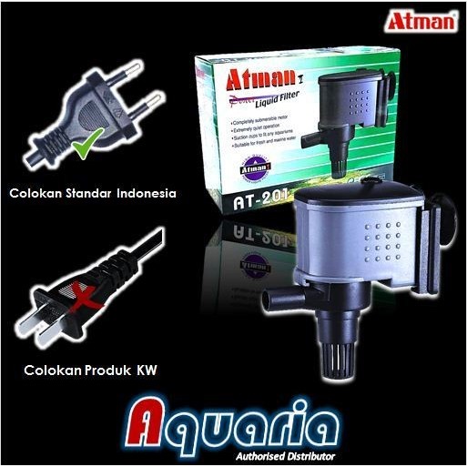 Jual Atman AT-201 Pompa Celup Aquarium Water Pump | Shopee Indonesia