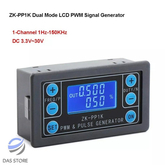 Jual Modul Generator Frekuensi Pwm Bentuk Kotak Adjustable Zk-Pp1K Zk ...