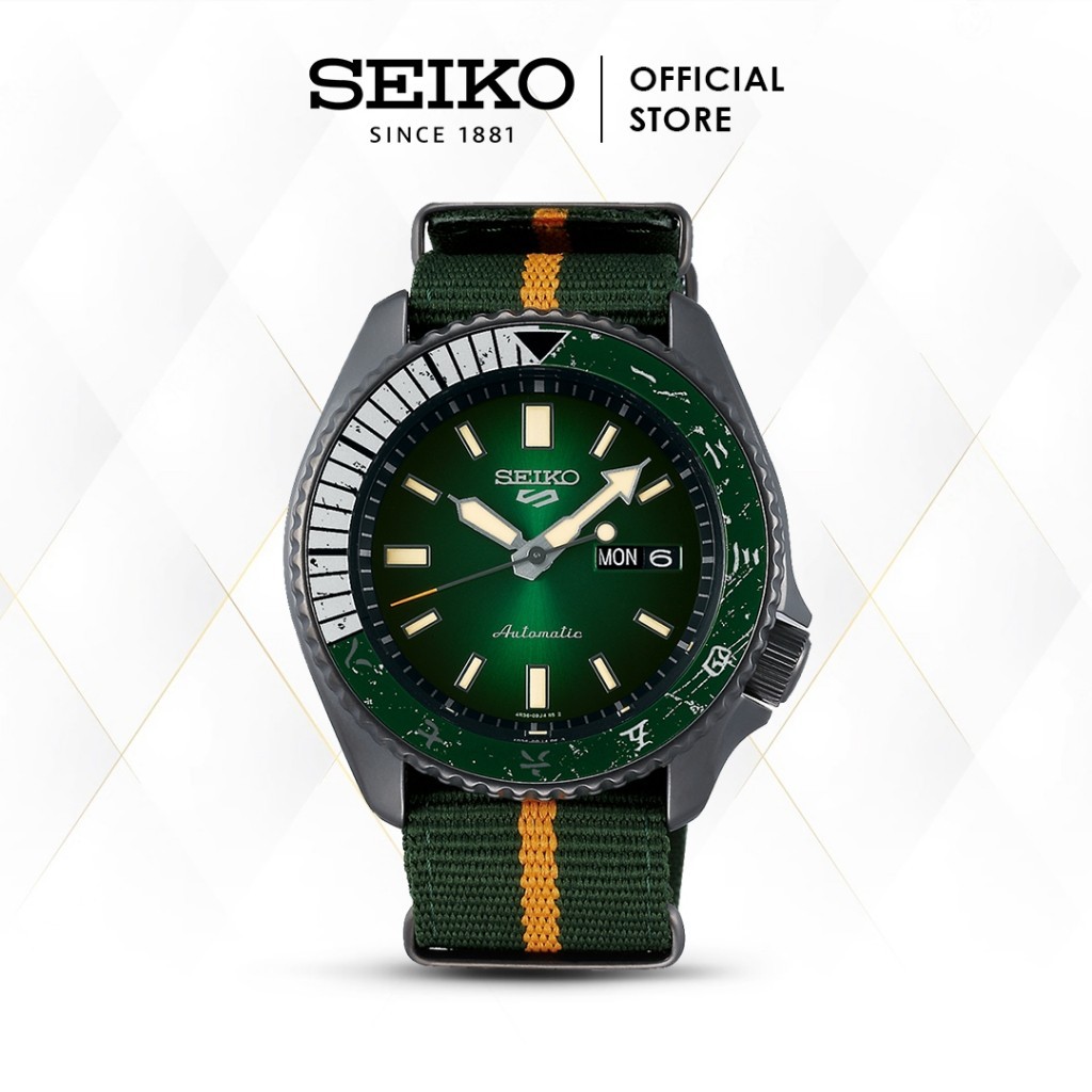 Jual Jam Tangan Pria Seiko 5 Sports Naruto Boruto Lee Model SRPF73K1 Original Shopee Indonesia