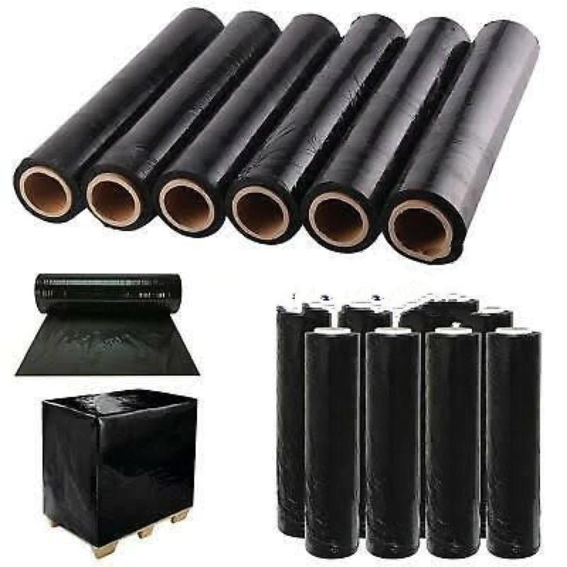 Jual Plastik Wrapping Hitam 30 CM X 200 M Stretch Film Plastik | Shopee ...