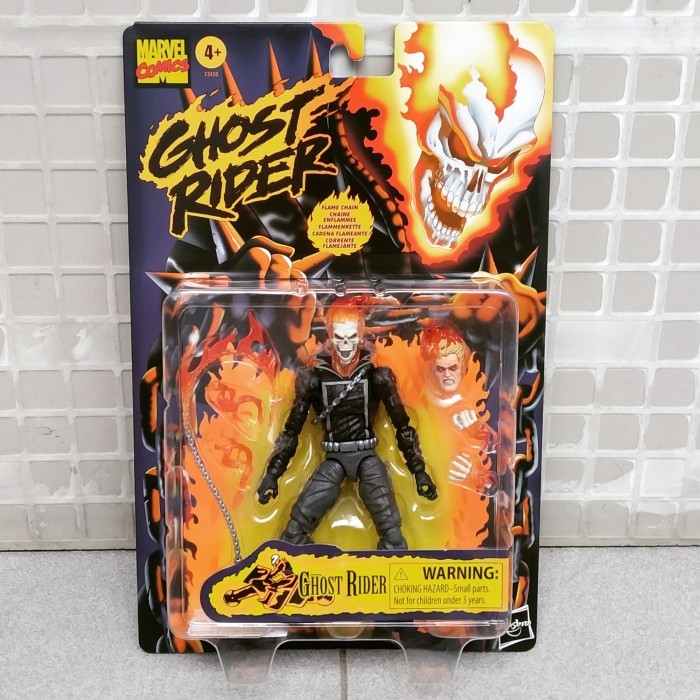 Jual HASBRO MARVEL LEGENDS RETRO GHOST RIDER VINTAGE SERIES | Shopee ...