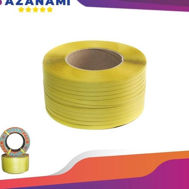 Jual STRAPPING BAND 15MM X 750M TALI PACKING TALI KLAM WARNA KUNING 7KG ...