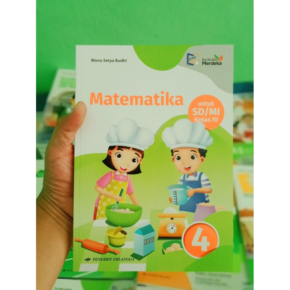 Jual Buku Matematika Kelas 4 SD Kurikulum Merdeka | Shopee Indonesia