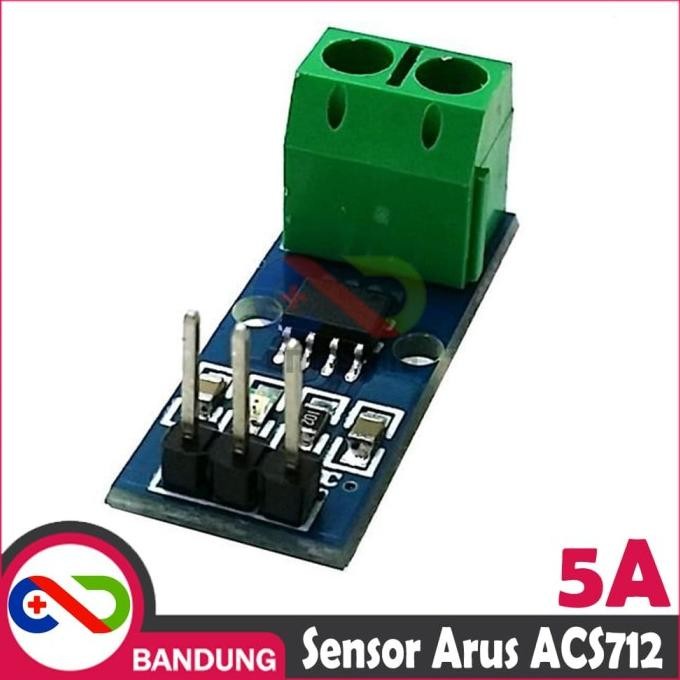 Jual | CN | SENSOR ARUS ACS712 5A RANGE HALL CURRENT SENSOR MODULE FOR ...