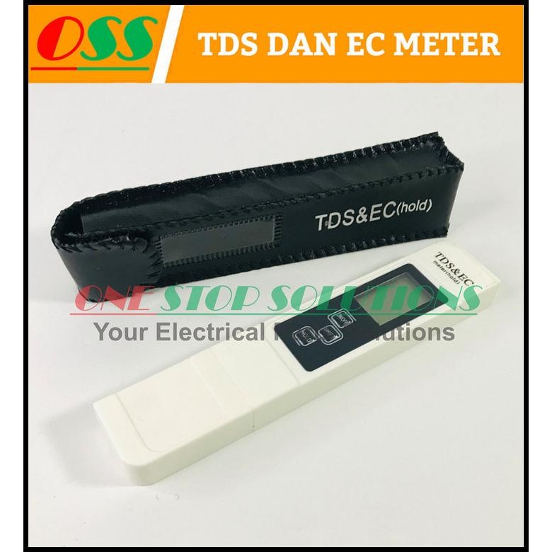 Jual Best Deal Tds Dan Ec Meter Alat Pengukur Pada Hidroponik Tds Ec