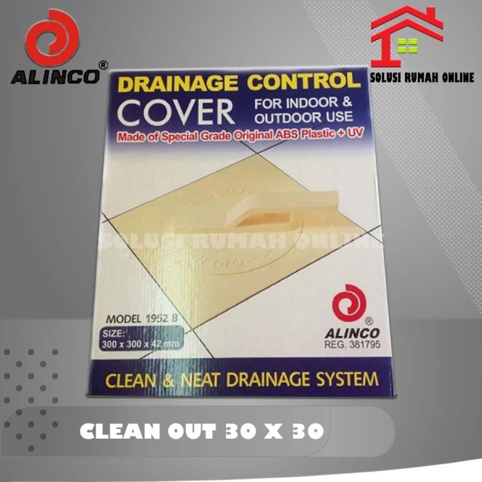 Jual HARGA DISC - Clean Out Alinco 30 x 30 cm Drainage Control Tutup ...