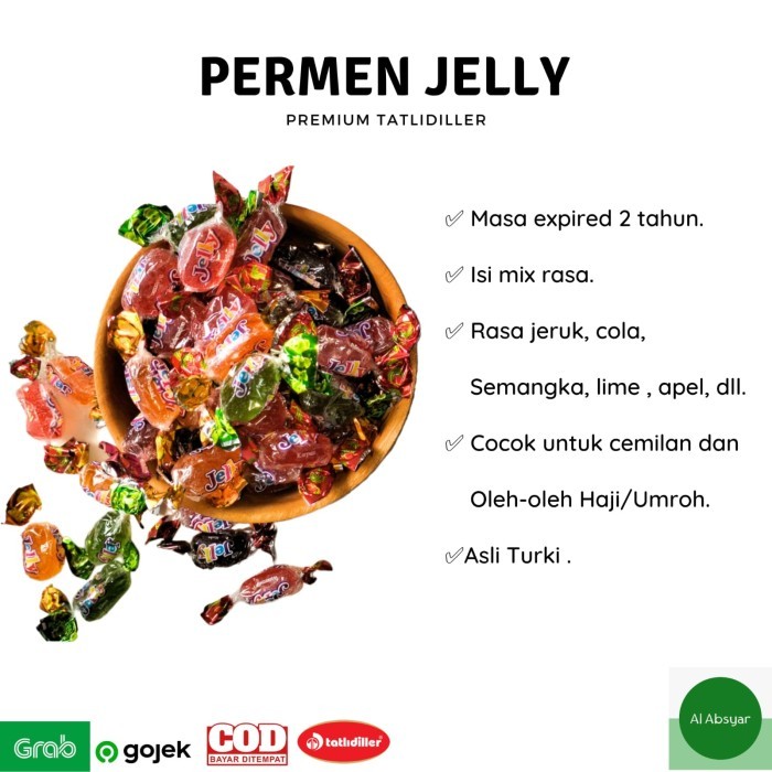 Jual Legend Permen Jelly Tatlidiller 1 Kg Jelly Turki Permen Khas Turki ...
