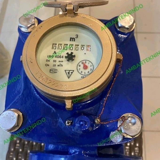 Jual Alat Ukur Dijual Water Meter B&R Size 2 Inch Dn 50 Mm-Meteran Air ...