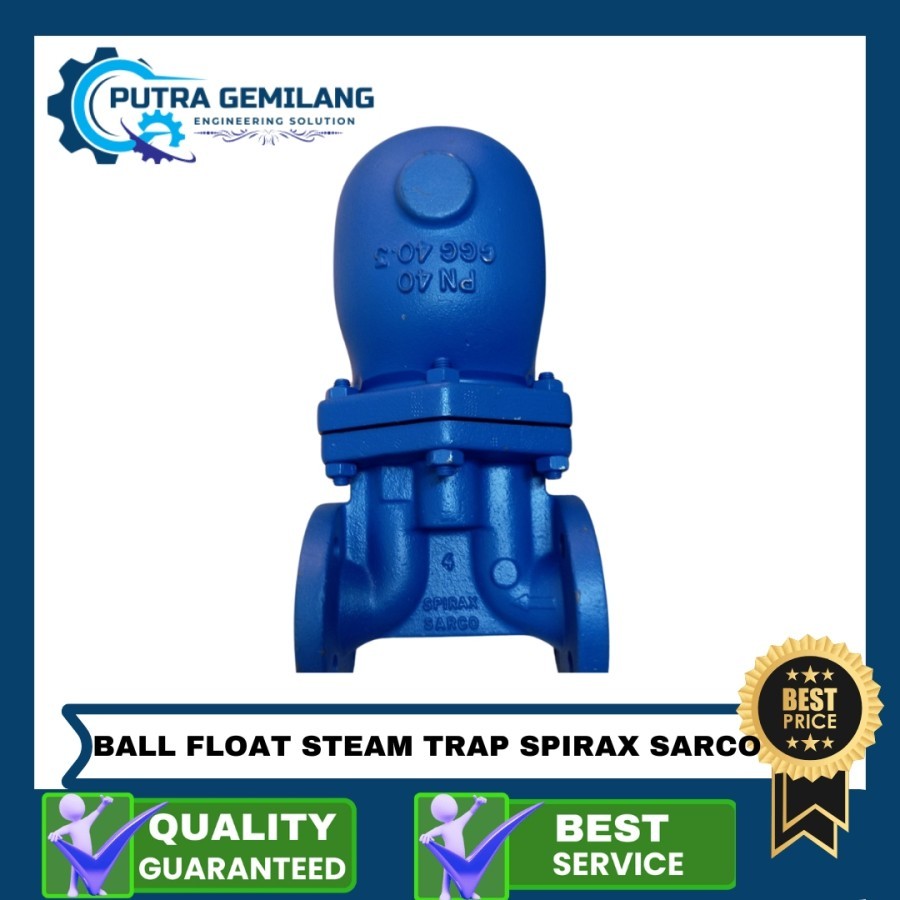 Jual 1 1/2" inch / BALL FLOAT STEAM TRAP SPIRAX SARCO FT43-10 ...