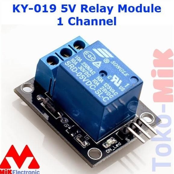 Jual KY19 KY-019 5V Relay Module 1 Channel Arduino 37 in 1 Sensor Kit ...