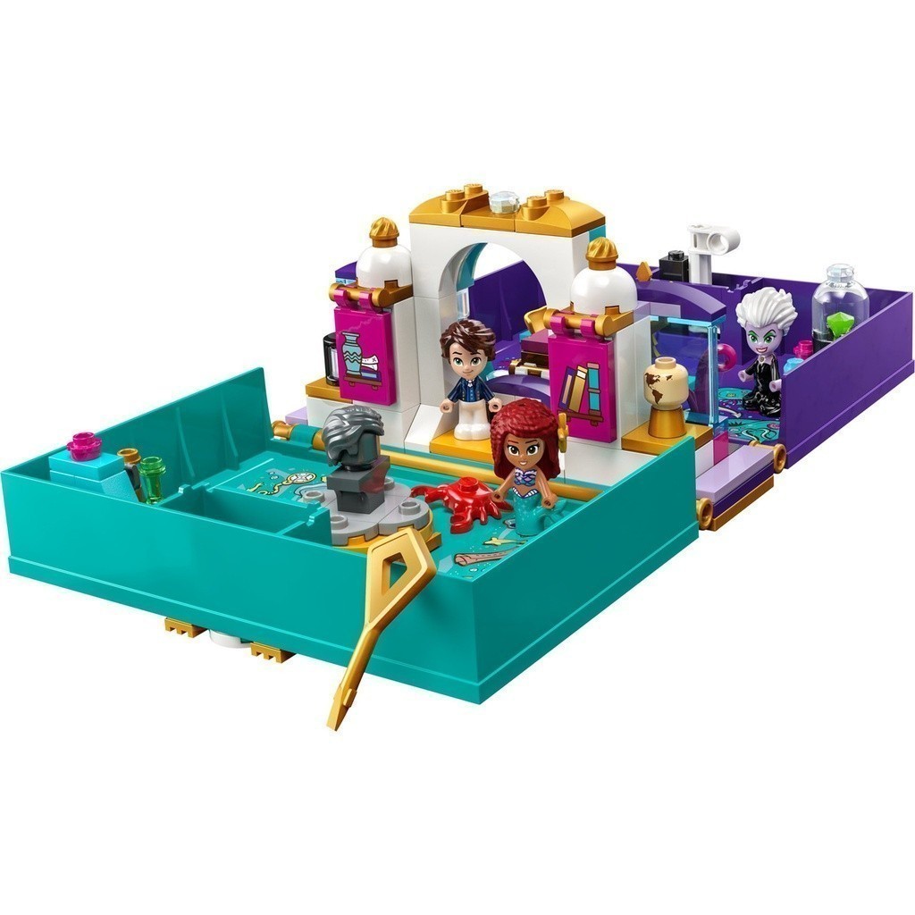 Jual LEGO Disney 43213 The Little Mermaid Story Book (134 Pieces ...