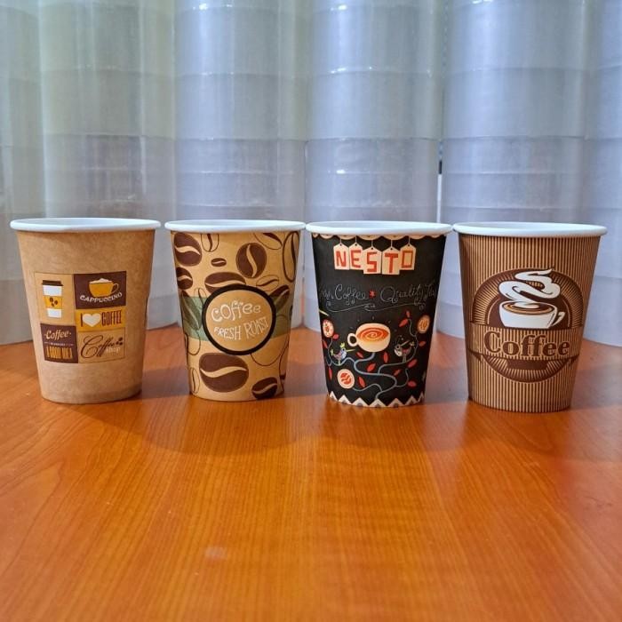 Jual Paper Cup Coffee Nesto 8Oz - Gelas Kertas Kopi 8 Oz - 1000 Pcs ...