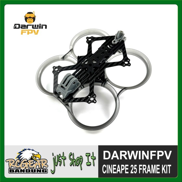 Jual DarwinFPV CineApe 25 Cinematic Whoop FPV Drone Cinewhoop Frame Kit ...