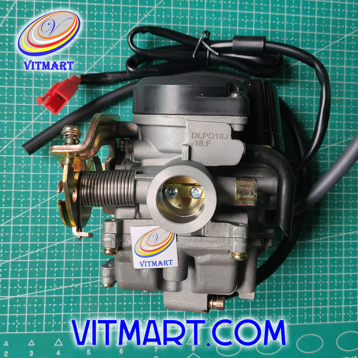 Jual Karburator DEKLI GY6-80 utk Kymco Easy 100 Free LX & Piaggio ZIP ...