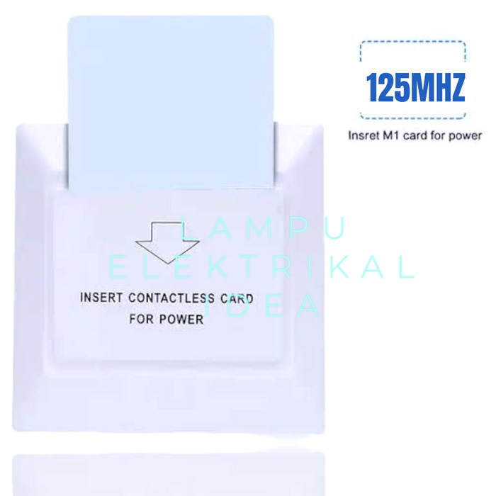 Jual SAKLAR HEMAT ENERGI RFID 125KHZ / ENERGY SAVING SWITCH KARTU ON ...
