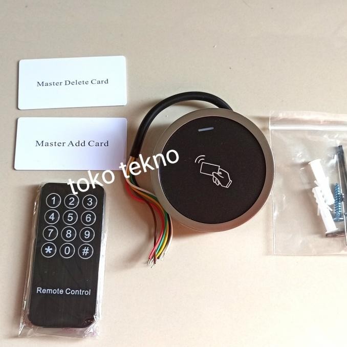 Jual Access Control Rfid 13.56 Mhz Waterproof Standalone 13.56Mhz Bulat ...