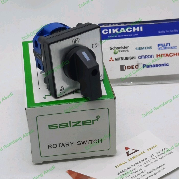 Jual Terbatas Sa16 (Off-On), Selector Switch ( Cam Swicth ), Salzer ...