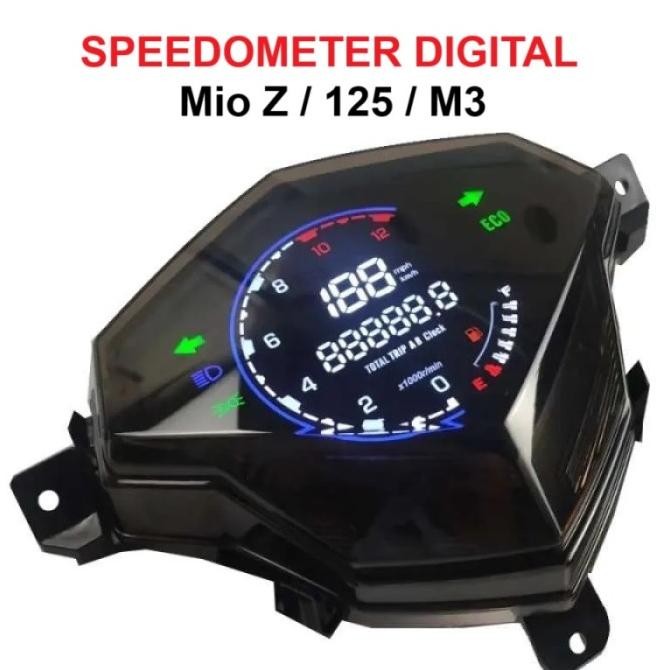 Jual NEW PRODUK SPEEDOMETER DIGITAL LED YAMAHA MIO M3 MIO GEAR 125 MIO ...