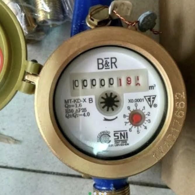 Jual 1 Flow Meter - 1 Inch Water Meter - Meteran Air - Flowmeter ( Br ...