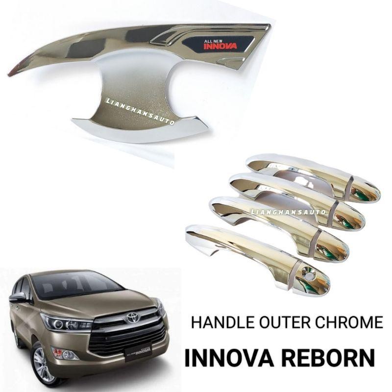 Jual Paket Handle Outer All New Innova Reborn Elegant Chrome | Shopee ...