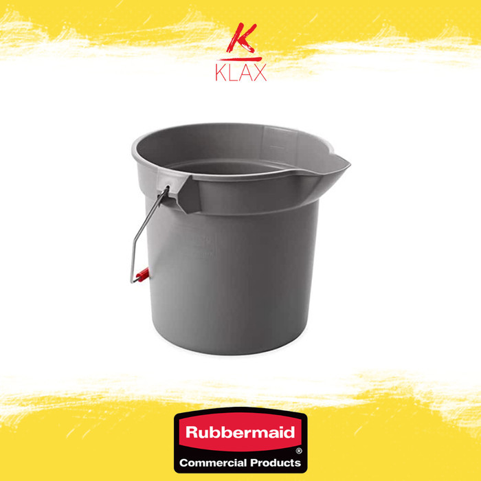 Imbuto Per Contenitori Rubbermaid Commercial FG354300, In HDPE, Grigio, Per Secchi E Cisterne - 6