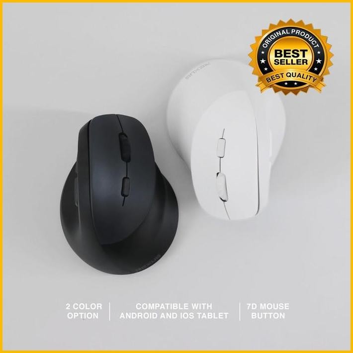 Jual Rexus Clif|Cliff Vertical Mouse Wireless Connection Terlaris 100 % ...