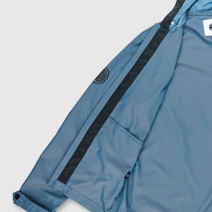 Jual Pretty Green Ridley Nylon Jacket Blue Original | Shopee Indonesia