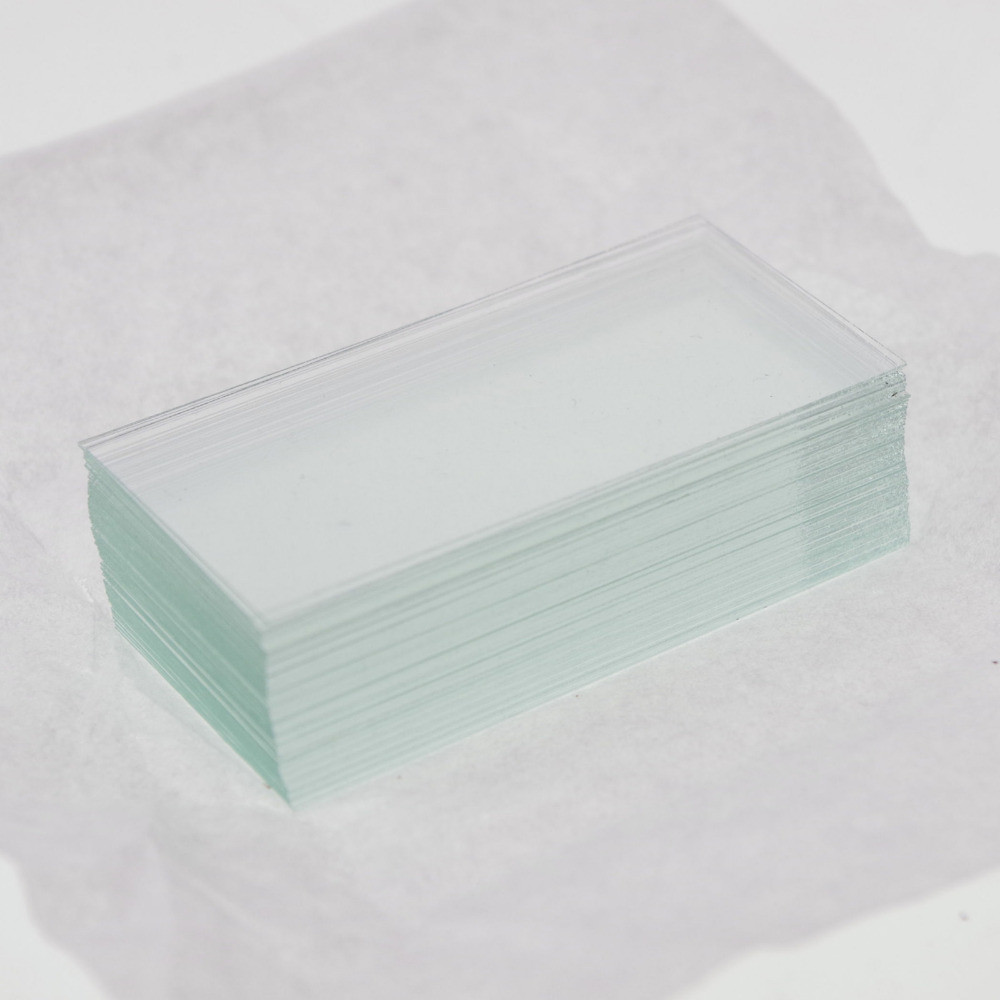 Jual Laboratory Reusable Blank Sample Microscope Cover Glass 24mmx50mm ...
