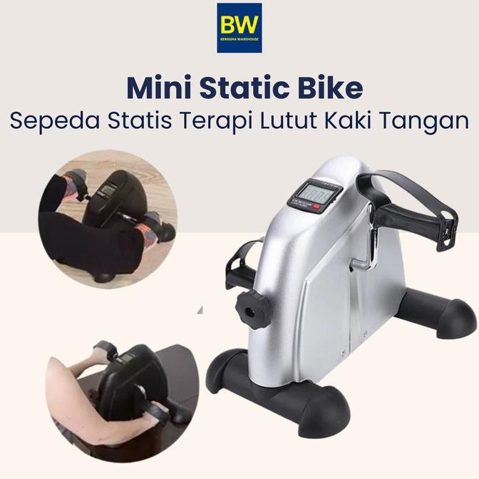 Jual Sepeda Statis Mini Static Bike Terapi Lutut Kaki Tangan Bicycle ...