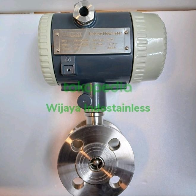 Jual Shm Turbine Digital Flow Meter 2" Inch Dn 50 Flange | Shopee Indonesia