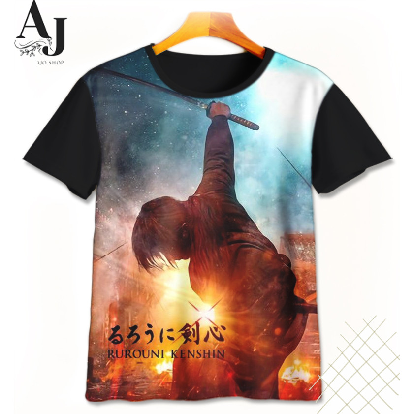 Aero Samurai Anime Print Kaos Anak Laki-laki main image 0