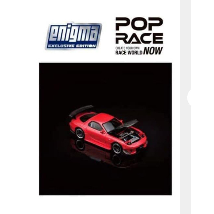 Jual Mantab Mazda Rx7 Widebody Metallic Red Pop Race X Enigma Blister ...