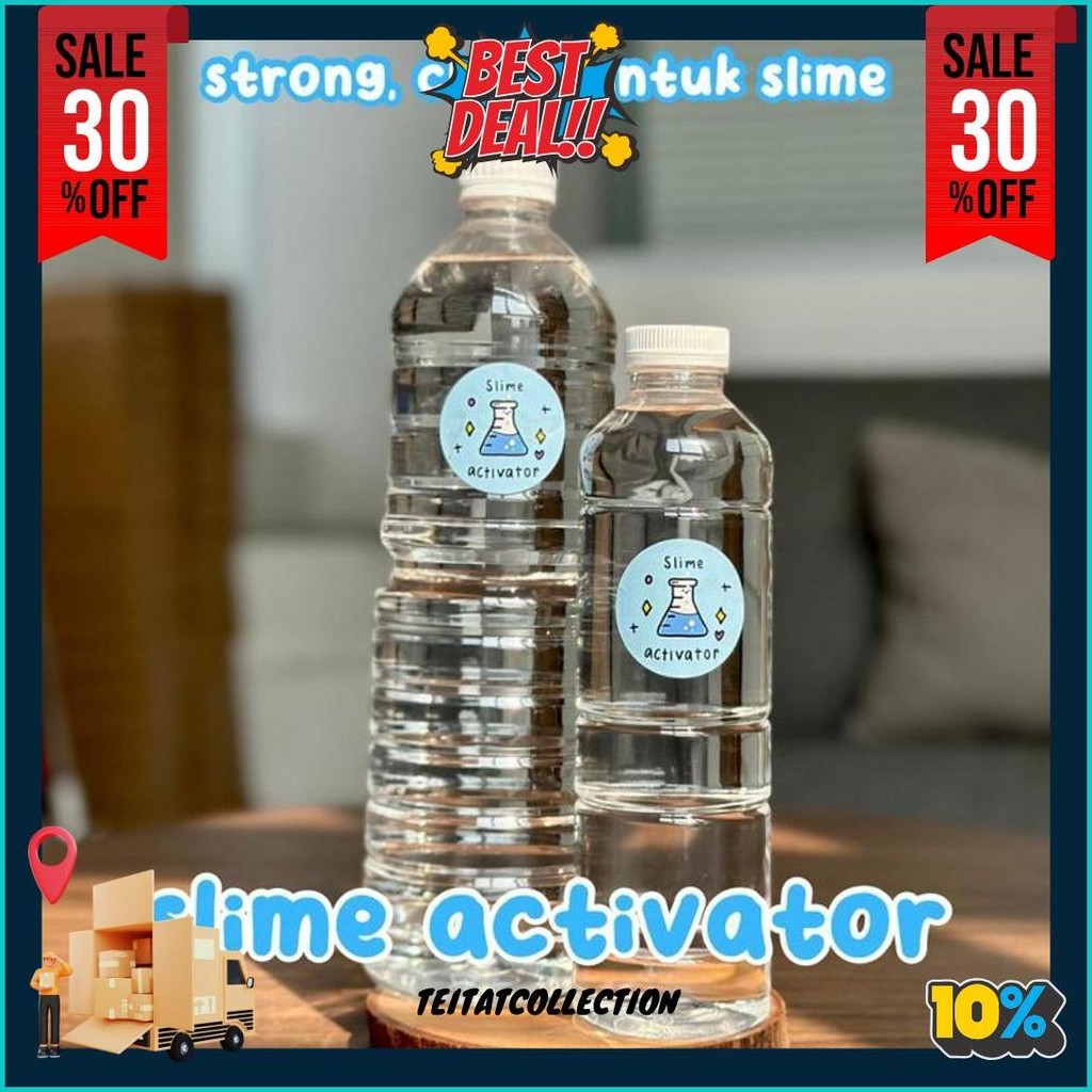 Jual Slime Activator 500 Ml Dan 1.000 Ml || Slime Activator Strong ...